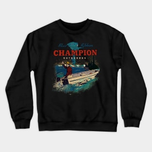 Champion vintage Outboard Motors USA Crewneck Sweatshirt